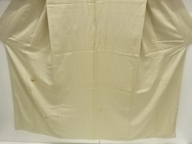  花丸文様刺繍一つ紋訪問着